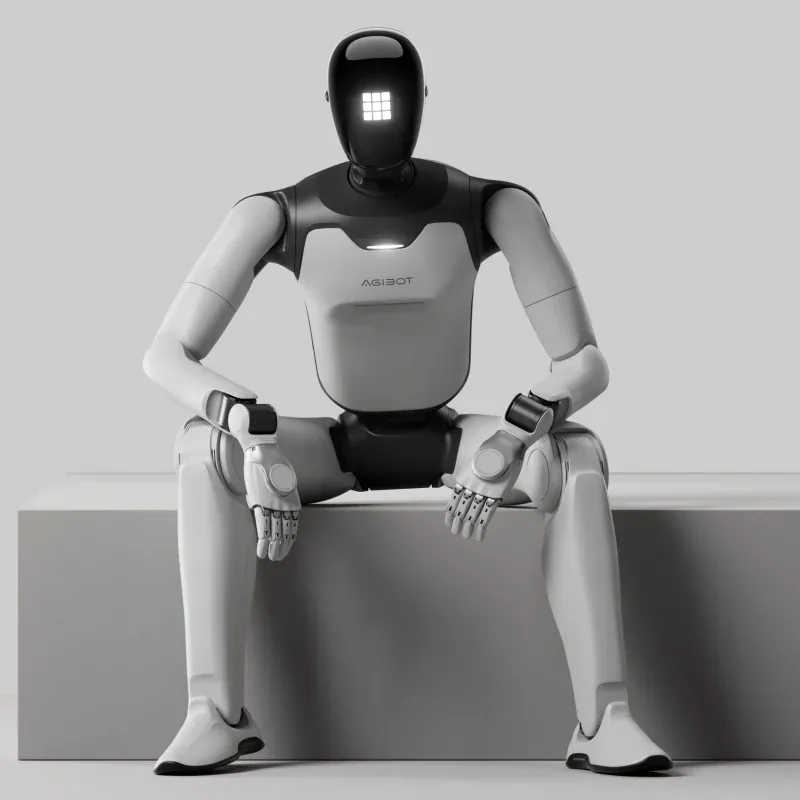 AGIBOT A3 Ultra sitzend