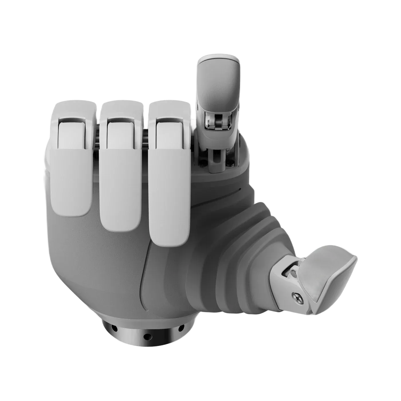 OmniHand 3 Lite-S zeigt mit dem Finger