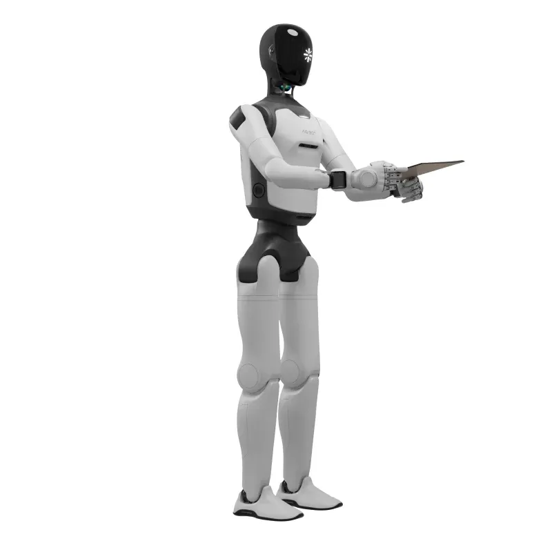 AGIBOT A3 Ultra zeigt mit der Hand